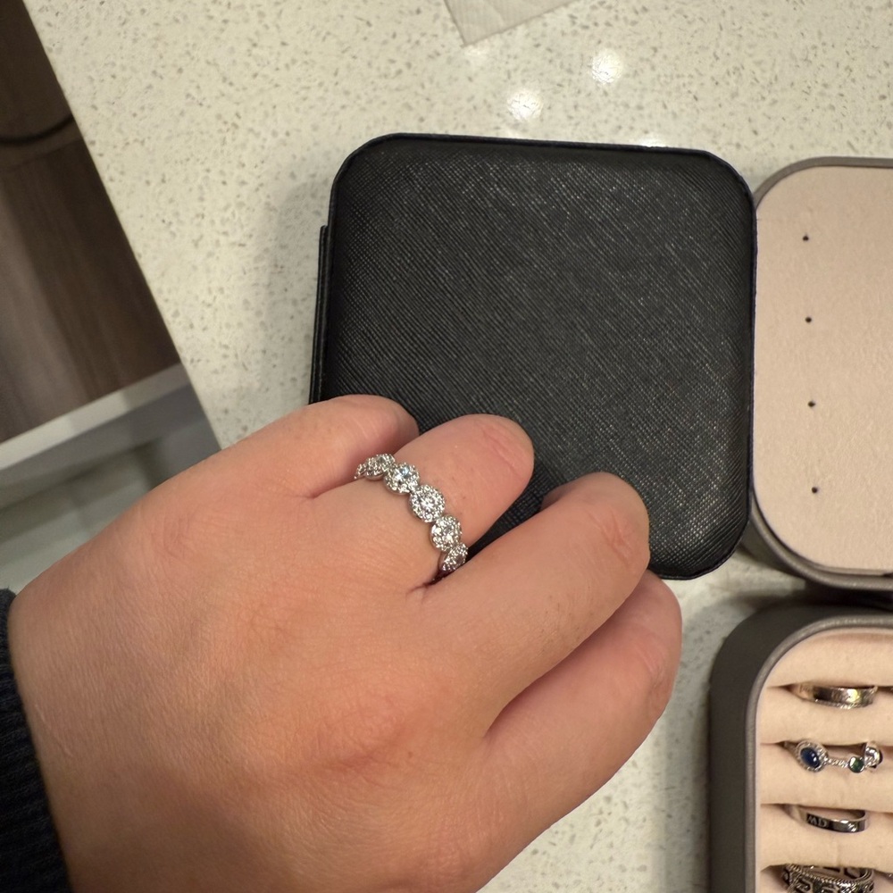 SWAROVSKI Constella Crystal Ring Jewelry Collection, Pavé, Clear Crystals